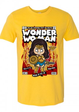 Pop Culture - T-Shirt Wonder Woman Pop Culture Daisy