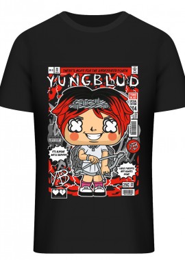 T-Shirt Yungblud Pop Culture Black