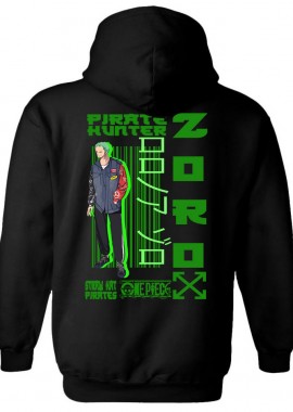 Hoodie Zoro One Piece Pop Culture Black