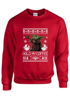 Χριστουγεννιάτικο Ugly Sweater Yoda2 Pop Culture Red