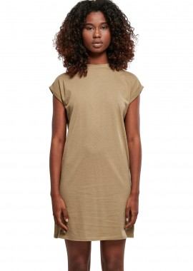 Urban Classics - Φόρεμα Turtle Extended Shoulder TB1910-00472 Urban Classics Black Khaki