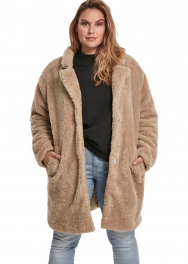 Μπουφάν Sherpa Oversized TB3058-00208 Urban Classics Sand