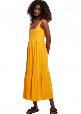 Γυναικείο Φόρεμα 7/8 Valance TB4784 Urban Classics Magic Mango