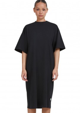 Urban Classics - Γυναικείο Φόρεμα Organic Long Oversized Tee TB4792 Urban Classics Black