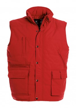Αμάνικο Μπουφάν Explorer JU880 B & C Red