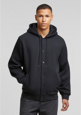 Urban Classics - Ζακέτα με Κουκούλα Fluffy Fleece TB7316 Urban Classics Black