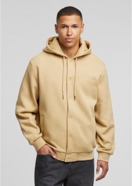Urban Classics - Ζακέτα Fleece με Κουκούλα TB7316-03738 Urban Classics unionbeige