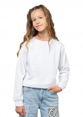 Παιδική Μπλούζα Φούτερ 00143 About Basics Ghost Kids White