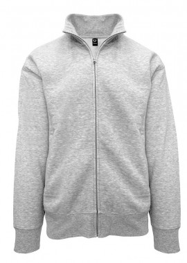 About Basics - Unisex Ζακέτα Φούτερ 00151 About Basics Deal Grey Melange