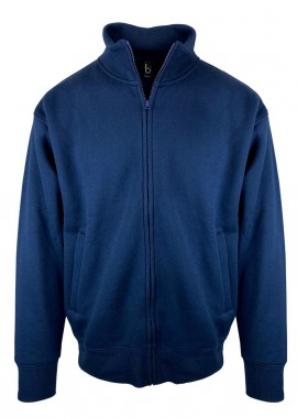 About Basics - Unisex Ζακέτα Φούτερ 00151 About Basics Deal French Navy