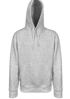 About Basics - Unisex Φούτερ με Κουκούλα 00148Β About Basics Seed Grey Melange