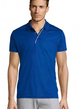 SOLS - Ανδρικό Αθλητικό Πόλο 01180 Sol's Performer Men Royal Blue