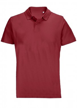 Unisex Μπλούζα Πόλο Πικέ 04502 Sol's Pulse Red