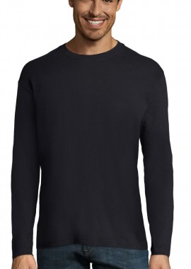Ανδρικό Μακρυμάνικο T-shirt 02074 Sol's Imperial LSL Men French Navy