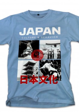 Pop Culture - T-Shirt Japan Culture Pop Culture Carolina Blue