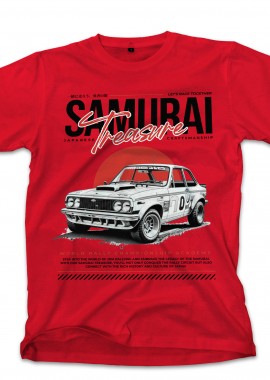 Pop Culture - T-Shirt Samurai Treasure Pop Culture Red