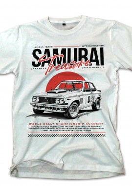 Pop Culture - T-Shirt Samurai Treasure Pop Culture White