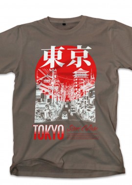 T-Shirt Tokyo Street Culture Pop Culture Military Green