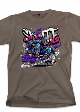 Pop Culture - T-Shirt Skate Pop Culture Military Green