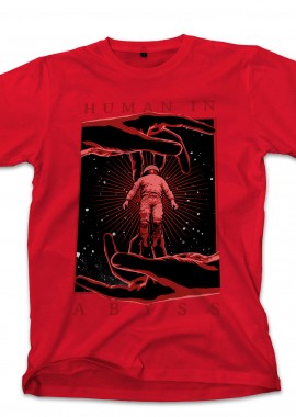 Pop Culture - T-Shirt Space Graphic Pop Culture Red