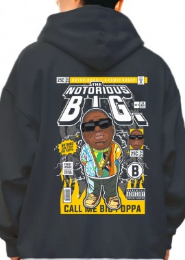 Pop Culture - Hoodie Notorious B.I.G Pop Culture Black
