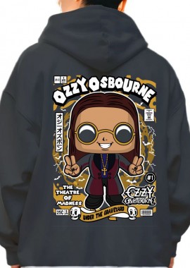 Pop Culture - Hoodie Ozzy Osbourne Pop Culture Black