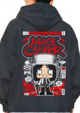Pop Culture - Hoodie Alice Cooper Pop Culture Black