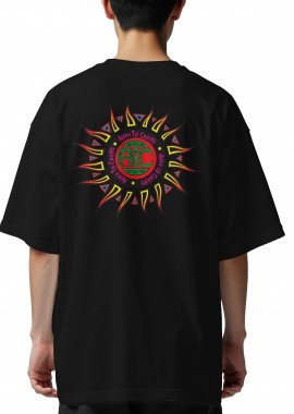 Rock Avenue - Oversized T-Shirt Alice In Chains Art1 Rock Avenue Black
