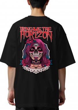 Rock Avenue - Oversized T-Shirt Bring Me The Horizon Rock Avenue Black