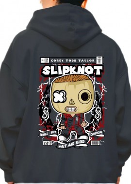 Pop Culture - Hoodie Corey Taylor Slipknot Pop Culture Black