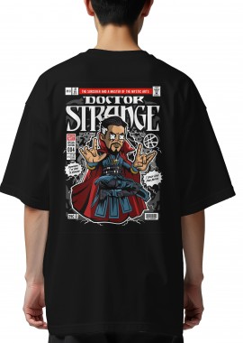 Pop Culture - Oversized T-Shirt Dr Strange Pop Culture Black