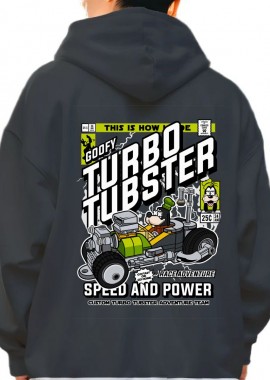 Pop Culture - Hoodie Goofys Turbo Tubster Pop Culture Black