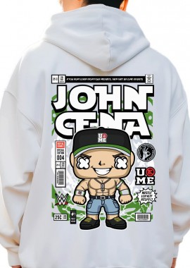 Pop Culture - Hoodie John Cena Pop Culture White