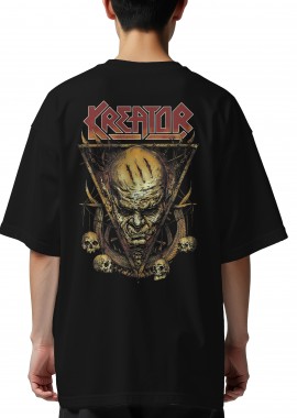Rock Avenue - Oversized T-Shirt Kreator 4 Rock Avenue Black