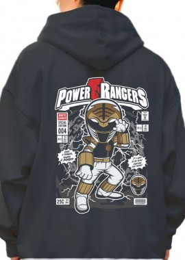 Pop Culture - Hoodie Power Ranger Pop Culture Black