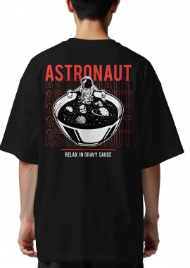 Pop Culture - Oversized T-Shirt Relax Pop Culture Black