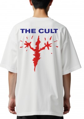 Rock Avenue - Oversized T-Shirt The Cult Rock Avenue White