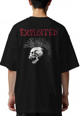 Rock Avenue - Oversized T-Shirt The Exploited 2 Rock Avenue Black