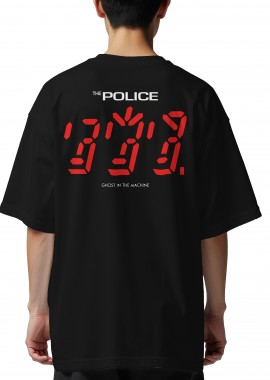 Rock Avenue - Oversized T-Shirt The Police Ghost In The Machine Rock Avenue Black