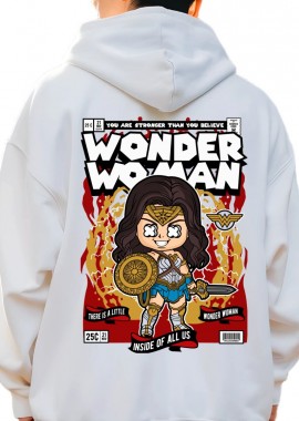 Pop Culture - Hoodie Wonder Woman Pop Culture White