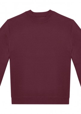 B & C - Φούτερ Crewneck ID.332 B & C Unisex Burgundy