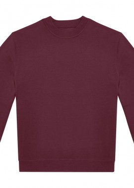 B & C - Φούτερ Unisex Crewneck ID.222 B & C Burgundy