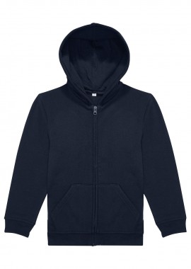 Παιδικό Φούτερ Hoodie με Φερμουάρ ID.334 B & C Navy