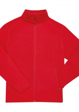 B & C - Unisex Fleece Ζακέτα Reset 80042400 B & C Micro Polar Fleece Red