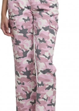 DEF - Παντελόνι Jeans Straight Fit DFLJS197-00935 DEF Pink Camo