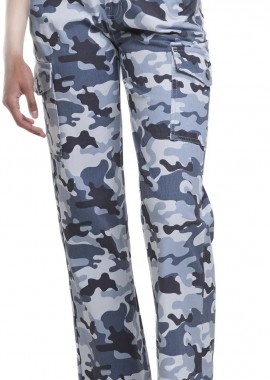 Παντελόνι Jeans Straight Fit DFLJS197-01697 DEF blue camo