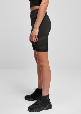 Urban Classics - Γυναικείο Ποδηλατικό Σορτς Ψηλόμεσο TB4354 Urban Classics Black