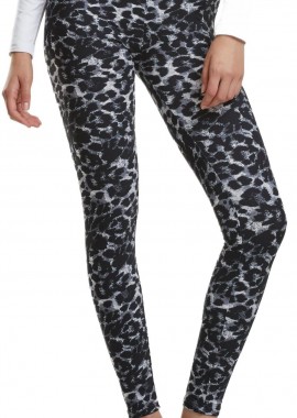 Urban Classics - Γυναικείο Κολάν Soft AOP Leggings TB4771 Urban Classics blackleo