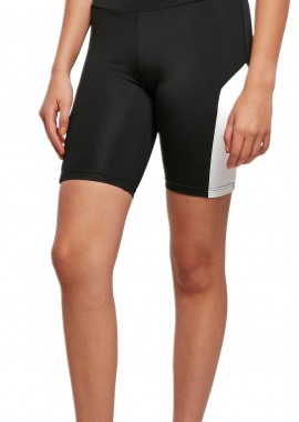 Urban Classics - Γυναικείο Ποδηλατικό Σορτς TB5021 Urban Classics Black/White