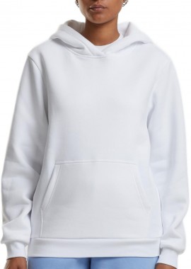 Γυναικείο Φούτερ με Κουκούλα Ladies Fluffy Hoody TB7105 Urban Classics White